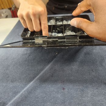 Peacock Nails - Nail fitting for gelx - Nail Salons Near Me - Lemon Grove, California