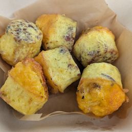 Bacon egg and cheese bites Bacon egg and cheese bites