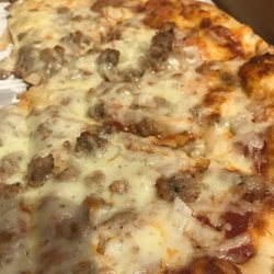 Porky's Party Place - Large pizza with two toppings was less than $14