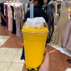 Los Flores Ice Cream & Crepes Express - Mango boba