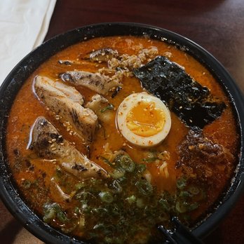 Mirin Cafe - Volcano Ramen (No Pork) - Japanese Near Me - Escondido, California