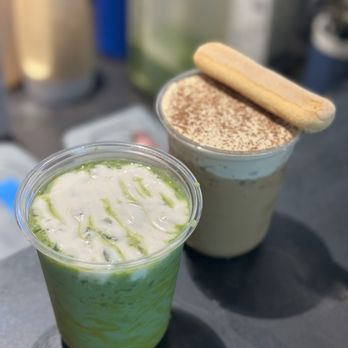 Mañana Coffee - Mango sticky rice Matcha and tiramisu latte - Coffee & Tea Near Me - Austin, Texas