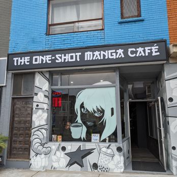 The One-Shot Manga Cafe - Storefront - Themed Cafes Near Me - Toronto, Ontario