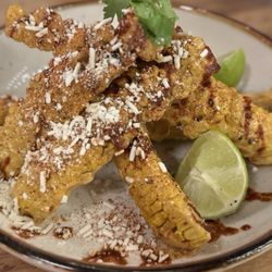 Grilled Corn Ribs Elote