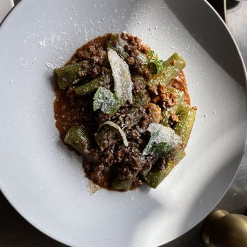 Peak with Priceless Restaurant & Bar - Lamb Rigatoni Appetizer - New American Near Me - New York, New York Peak with Priceless Restaurant & Bar - Lamb Rigatoni Appetizer - New American Near Me - New York, New York