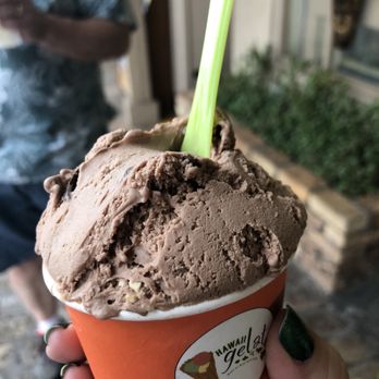 Hawaii Gelato - Hazelnut gelato - Gelato Near Me - Lahaina, Hawaii