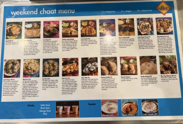 Menu photo 2 Vik's Chaat Berkeley, CA