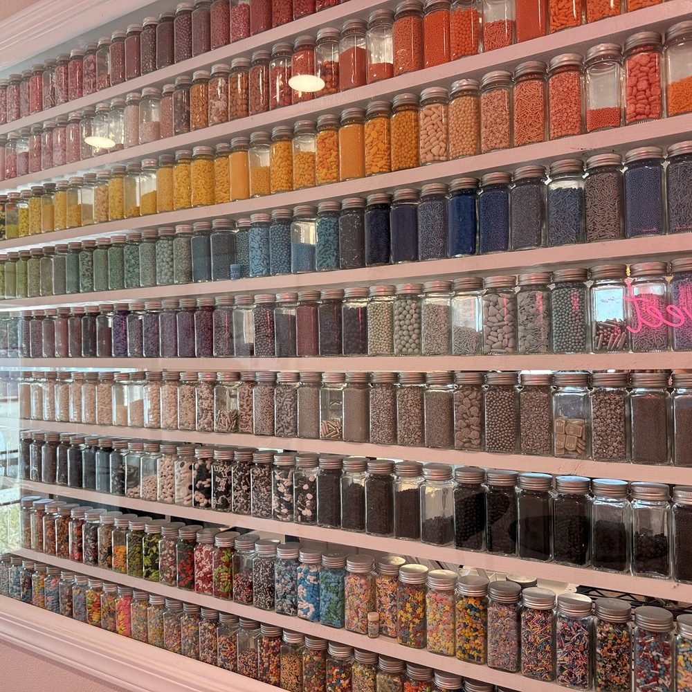 Booey’s Bakery - A wall of sprinkles. - Bakeries Near Me - Calhan, Colorado