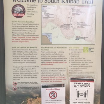 South Kaibab Trail - Trail dangers and precautions - Hiking Near Me - Grand Canyon, Arizona