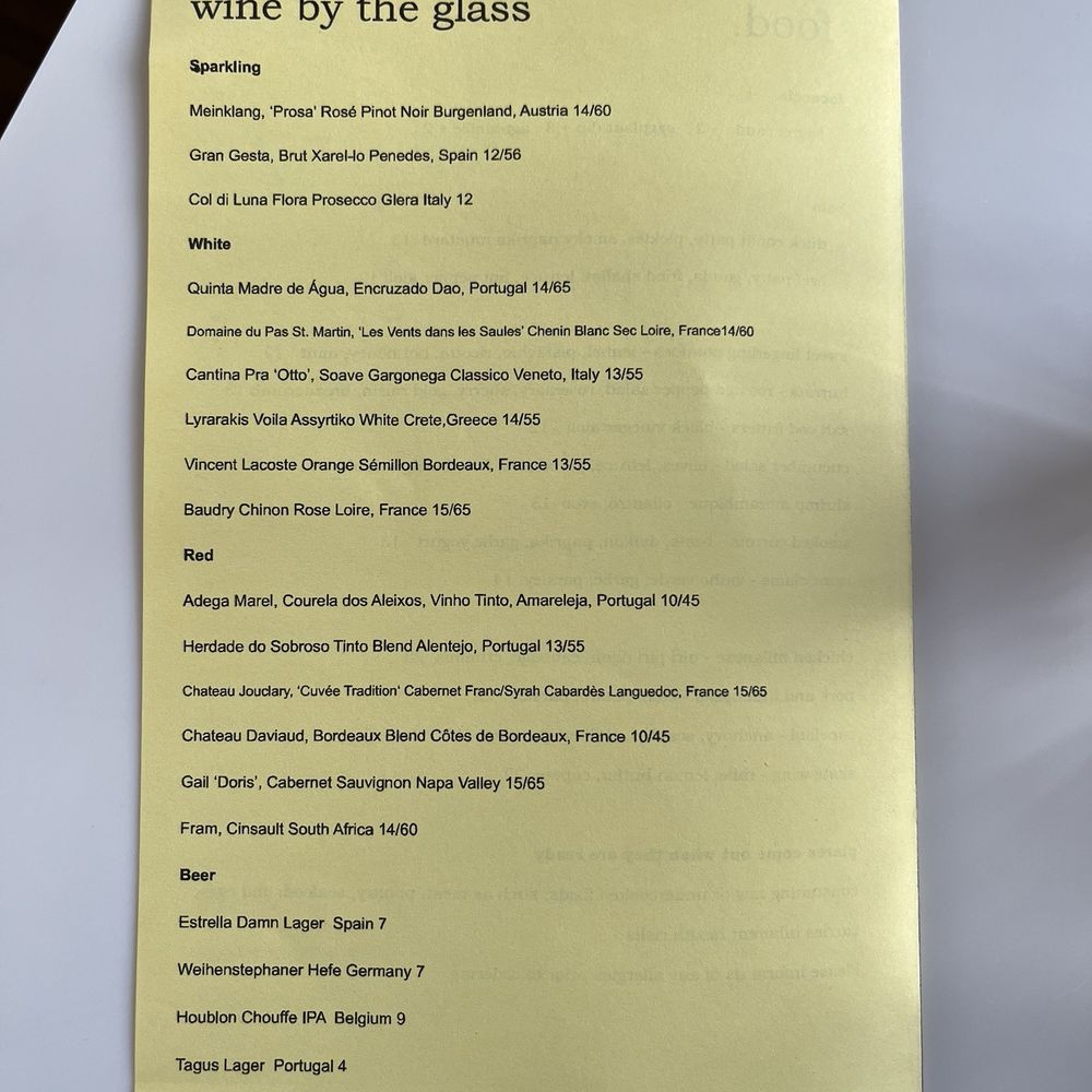 Fred - Drinks Menu - New American Near Me - Providence, Rhode Island