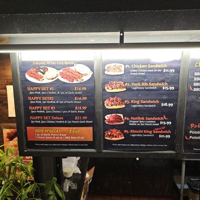 Menu photo 2 CJ BBQ San Jose, CA