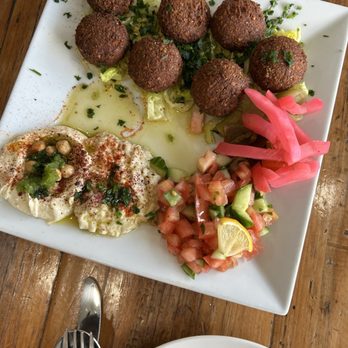 Alkofeia Restaurant - 66. Falafel Platter - Middle Eastern Near Me - Bayonne, New Jersey