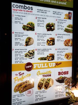 Menu photo 1 Taco John's Kalispell, MT