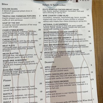 Vino Volo - Food menu - Beer, Wine & Spirits Near Me - Ottawa, Ontario