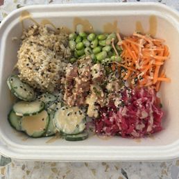 The poke bowl