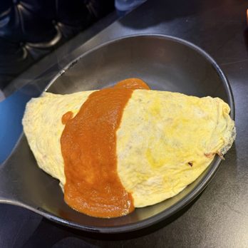 Hodori BBQ - Omurice (Fried Rice Omelette 오무라이스) - Korean Near Me - Arcadia, California
