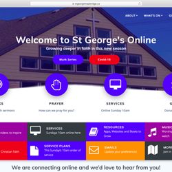 St George Maple Ridge - St George's website includes live-streamed and recorded services to watch any time