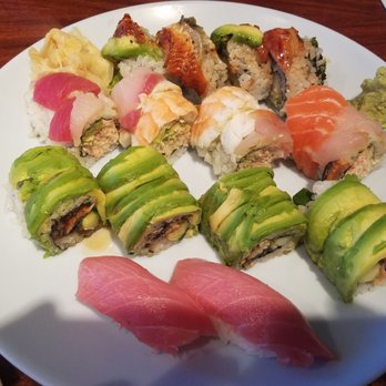 Sushi Tomi - Caterpillar, rainbow, and dragon rolls and toro nigiri - Sushi Bars Near Me - Mountain View, California Sushi Tomi - Caterpillar, rainbow, and dragon rolls and toro nigiri - Sushi Bars Near Me - Mountain View, California