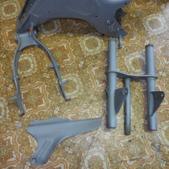 Ace Sandblasting- - Sandblasted front forks, swingarm and chain guard: - Sandblasting Near Me - Austin, Texas Ace Sandblasting- - Sandblasted front forks, swingarm and chain guard: - Sandblasting Near Me - Austin, Texas