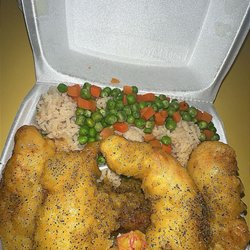 Crispy Chicken & Rice - 17. Lemon Pepper Chicken & Rice Only