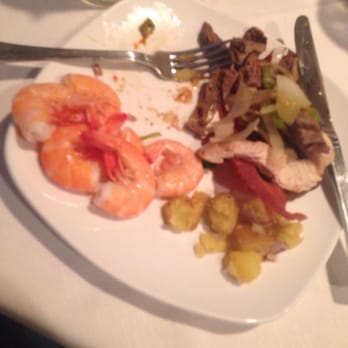Via Real - Shrimp steal beef and potatoes all of it is great! - Mexican Near Me - Irving, Texas