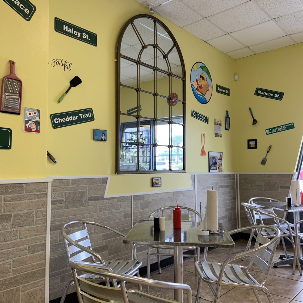 Indoor seating. Indoor seating.