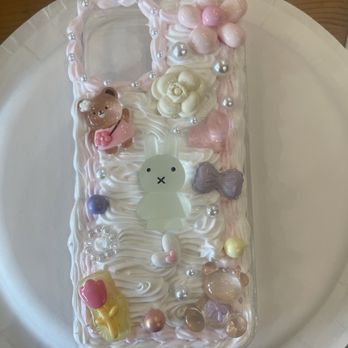 Hello Pottery - diy phone case' - Paint-Your-Own Pottery Near Me - Irvine, California