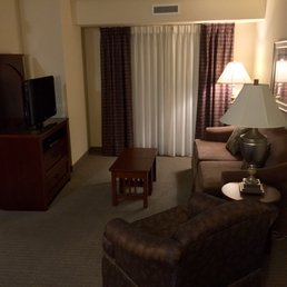 Living Room in a Two-bedroom Suite at Staybridge Suites Living Room in a Two-bedroom Suite at Staybridge Suites