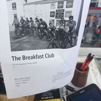 Real Bikes Venice - Breakfast club - Bikes Near Me - Venice, Florida Real Bikes Venice - Breakfast club - Bikes Near Me - Venice, Florida