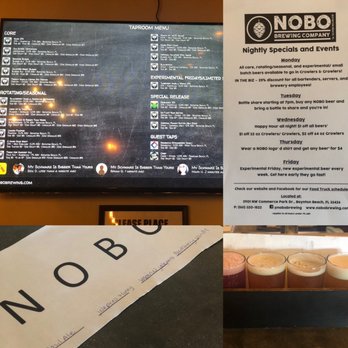 NOBO Brewing Company - Amazing spot!! Highly recommend this brewery... you won't be disappointed. :) - Breweries Near Me - Boynton Beach, Florida NOBO Brewing Company - Amazing spot!! Highly recommend this brewery... you won't be disappointed. :) - Breweries Near Me - Boynton Beach, Florida