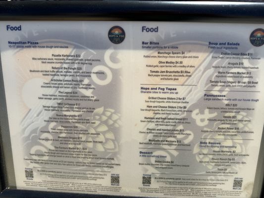 Menu photo 6 Hops And Fog Brewing Pacific Grove, CA Menu photo 6 Hops And Fog Brewing Pacific Grove, CA