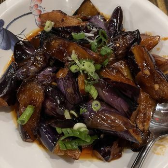 Szechuan Gourmet - Eggplant in Spicy Garlic Sauce - Chinese Near Me - Strongsville, Ohio Szechuan Gourmet - Eggplant in Spicy Garlic Sauce - Chinese Near Me - Strongsville, Ohio