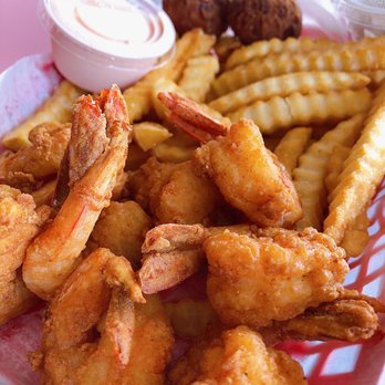 Safe Harbor Seafood - Fried shrimp basket with two sides. - Seafood Near Me - Jacksonville, Florida Safe Harbor Seafood - Fried shrimp basket with two sides. - Seafood Near Me - Jacksonville, Florida