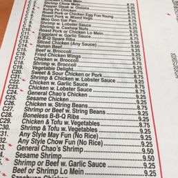 Nice food choices Nice food choices