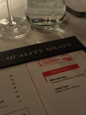 Menu photo 1 Quality Meats New York, NY Menu photo 1 Quality Meats New York, NY