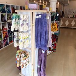 Cozy also carries yarn from local fiber artists, yarn dyers and spinners for that one-of-a-kind project!