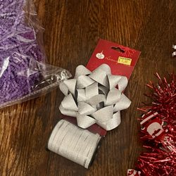 Amazing Savings - Seasonal items (holiday bows and ribbon)