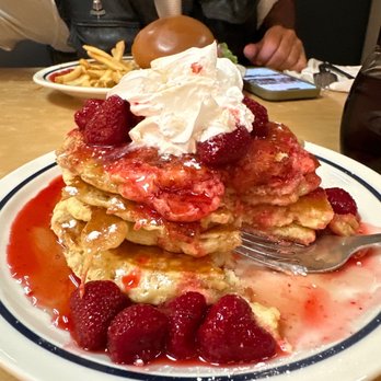 IHOP - New York cheese cake pancakes Yum Service very nice and open late which is awesome - Breakfast & Brunch Near Me - Mount Pleasant, Michigan IHOP - New York cheese cake pancakes Yum Service very nice and open late which is awesome - Breakfast & Brunch Near Me - Mount Pleasant, Michigan