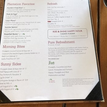 Auntie's Kitchen - Bfast menu - Hawaiian Near Me - Lahaina, Hawaii