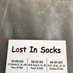 Lost In Socks - Business card