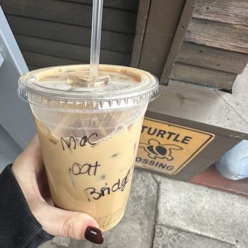 Leilani's Cafe - Macadamia latte with oat milk - Breakfast & Brunch Near Me - San Diego, California