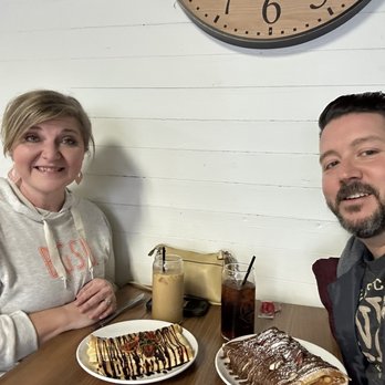 Sip & Brew - 2 crepes, and 2 cold brews! - Coffee & Tea Near Me - Toledo, Ohio