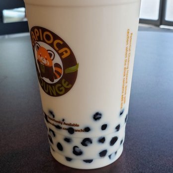 Teapioca Lounge - Cream green blast tea with regular tapioca unsweetened and no ice :D - Coffee & Tea Near Me - El Paso, Texas