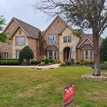 RE Roofing and Construction - Barkwood color GAF Timberline HDZ shingles with Z Ridge high profile ridge cap, Flower Mound - Roofing Near Me - Allen, Texas