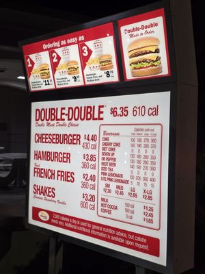 Menu photo 4 In-N-Out Burger San Diego, CA Menu photo 4 In-N-Out Burger San Diego, CA