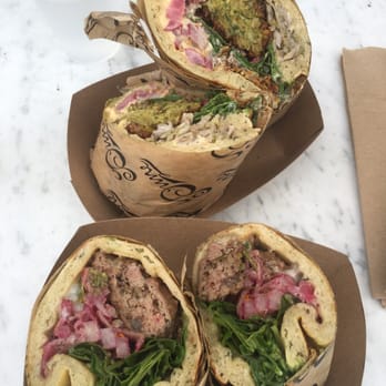 Dune - Falafel and lamb sandwich - Falafel Near Me - Los Angeles, California