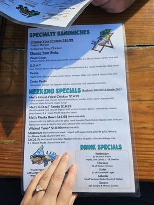 Menu photo 1 Fish Heads Bar and Grill Nags Head, NC Menu photo 1 Fish Heads Bar and Grill Nags Head, NC