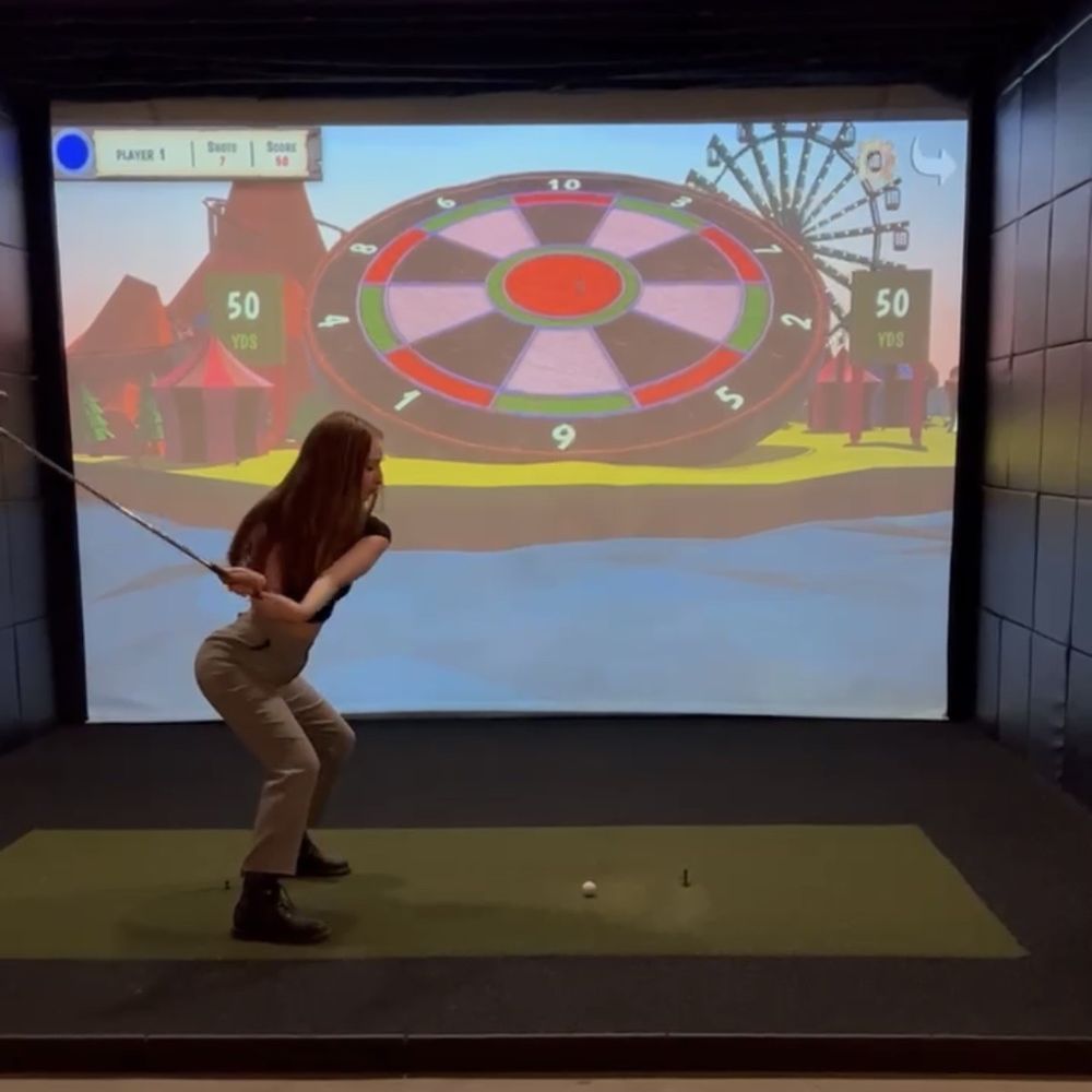 Simulator golf!