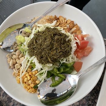 My Burma - Tea Leaf Salad ~ $14 - Burmese Near Me - Davis, California My Burma - Tea Leaf Salad ~ $14 - Burmese Near Me - Davis, California
