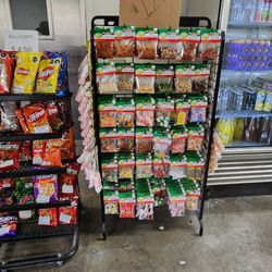 Best Live Poultry & Fish - Chips, condiments, drinks in refrigerator
